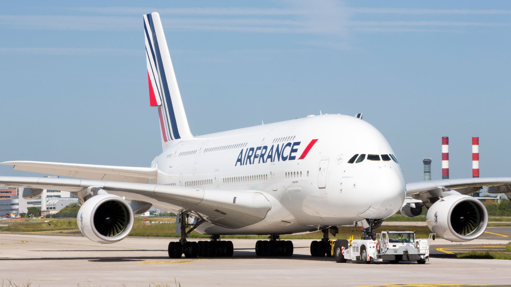 avión de Air Europa en la pista