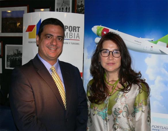 TAP y Proexport presentan nuevo vuelo directo Lisboa-Bogotá