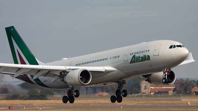  Alitalia: tercera aerolínea más puntual de Europa