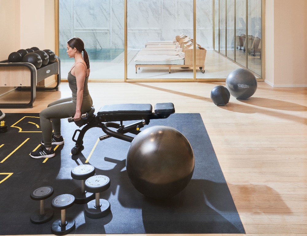 gym en el Mandarin Oriental Ritz, Madrid