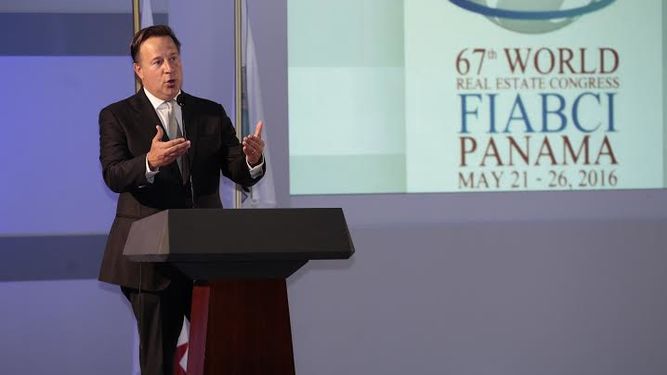 Inaugura Juan Carlos Varela "Cumbre Inmobiliaria Mundial"