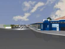 Moderna Avenida en Santiago de Cuba