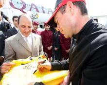 Francia: Qatar Airways brindó su hospitalidad a la élite del ciclismo mundial