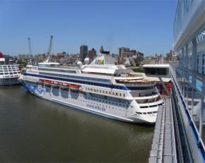 Puertos de Uruguay recibieron un 9,3 por ciento más de cruceros en esta temporada