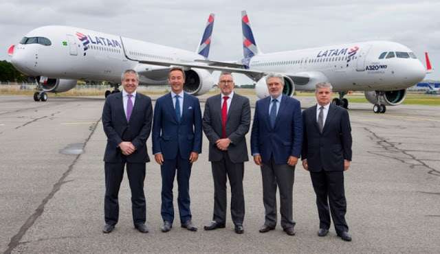 LATAM Airlines recibe el primer Airbus A320neo en el continente americano