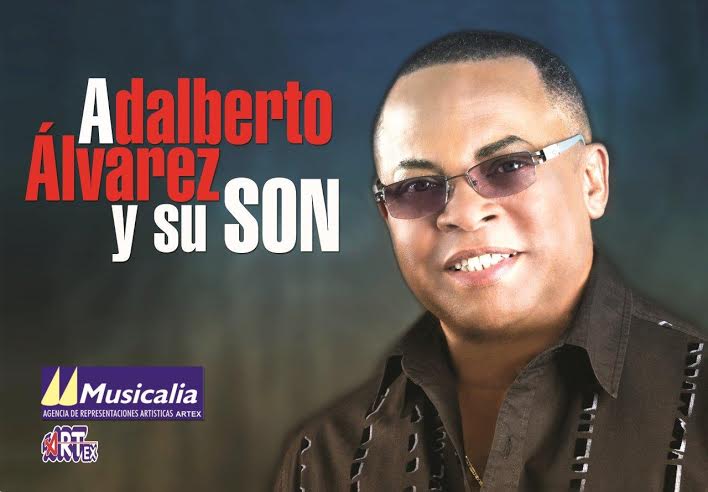 Adalbero Álvarez y su Son, popular orquesta cubana perteneciente a la agencia   Musicalia de Artex, de gira por Venezuela.