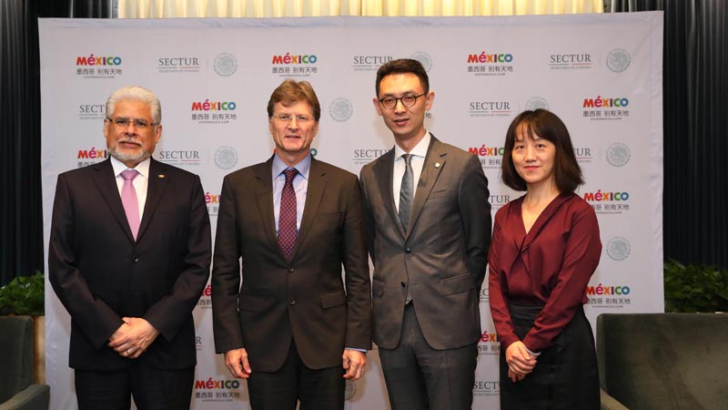 Enrique de la Madrid: México quiere recibir más viajeros chinos 