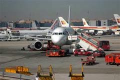 Los servicios de handling de Iberia en Sevilla funcionan ya con normalidad