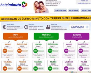 Buscador hotelminuto presenta atractivas ofertas hoteleras de última hora