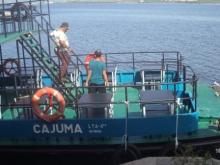 Viaje por la bahía santiaguera