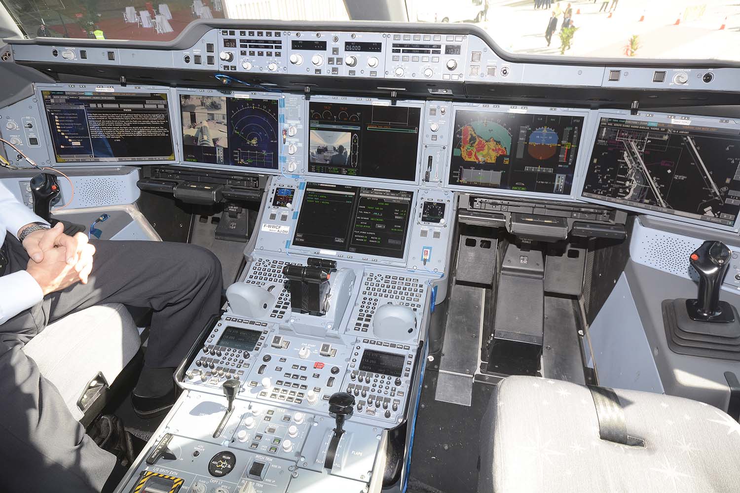 cabina del Airbus A350