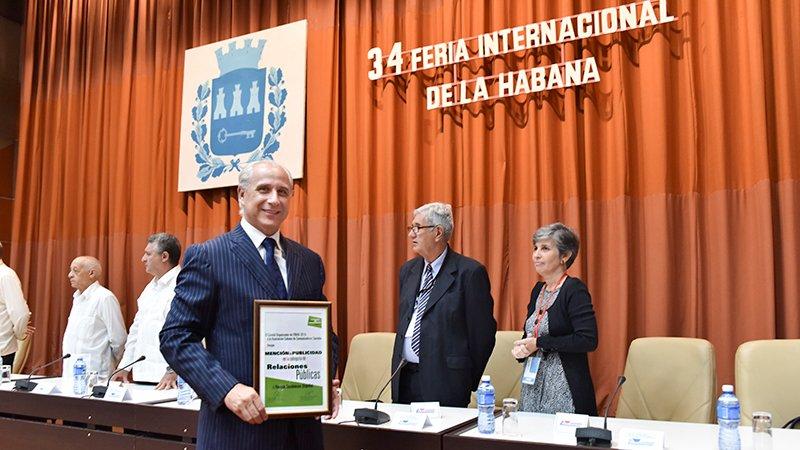Grupo Excelencias recibe reconocimiento en Feria Internacional de La Habana