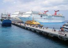 Casi 80 mil cruceristas arriban esta semana a Cozumel