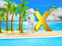 vector de playa y miembro de la Gen X