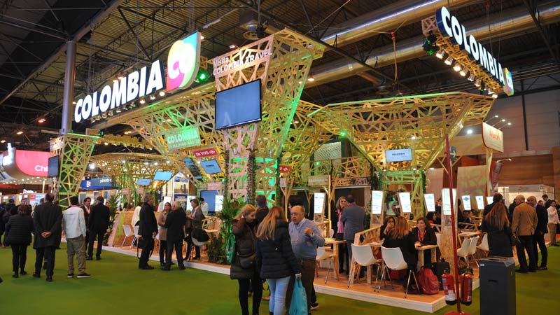 Colombia entre los mejores Stand en Fitur