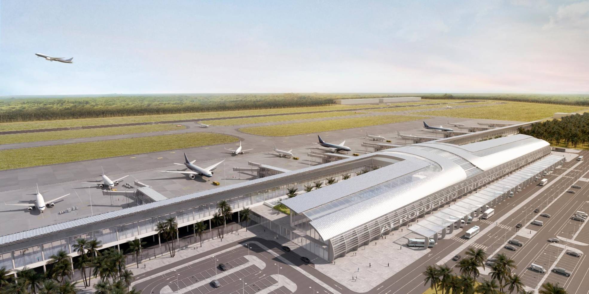 aeropuerto internacional de Bávaro rendering