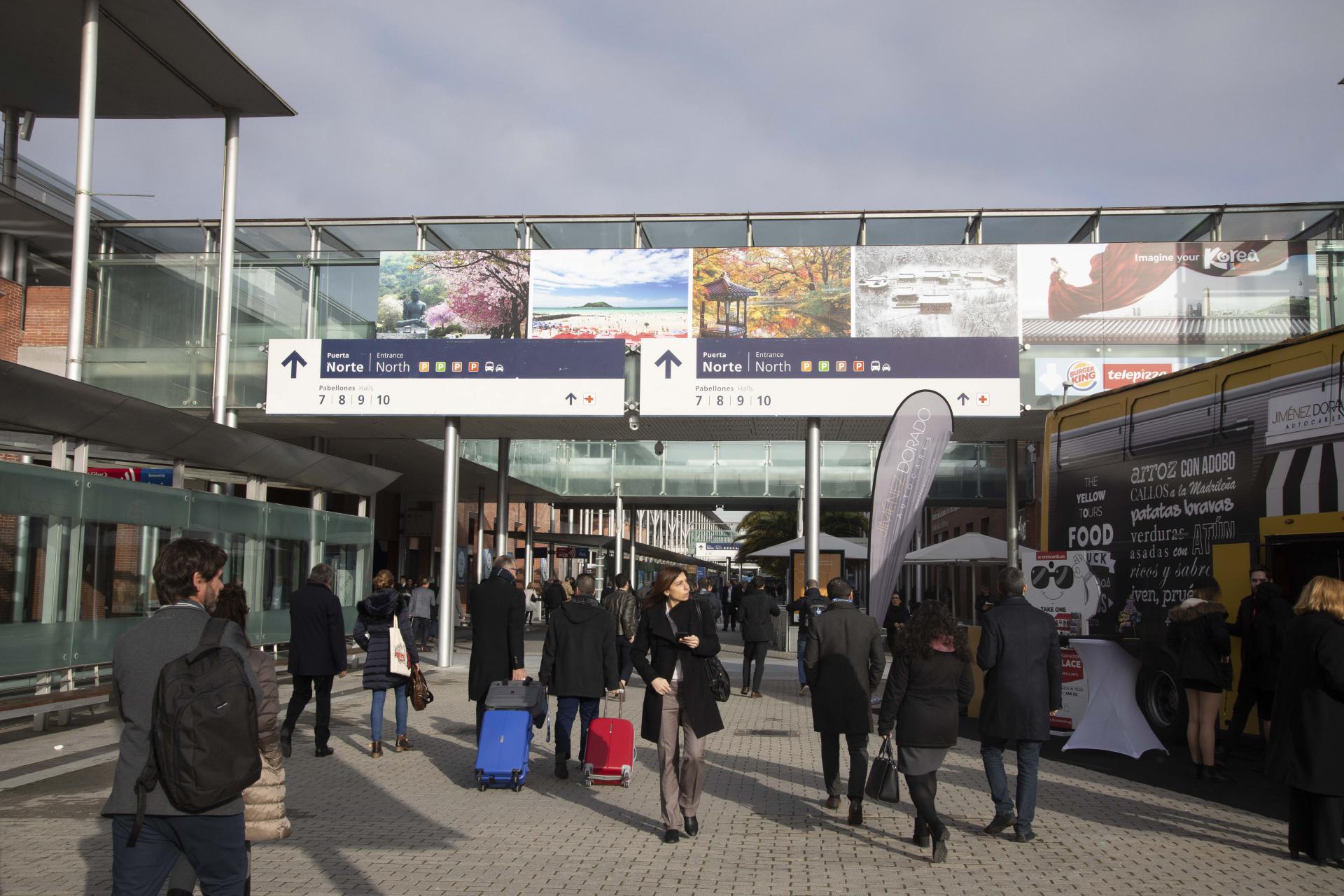 imagen de IFEMA durante la feria de FITUR