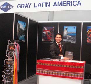 Fabrice Widmer, director de promoción y ventas de Gray Line Ecuador 