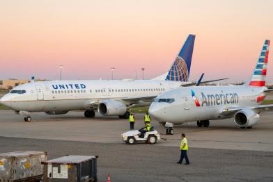 United Airlines y American Airlines