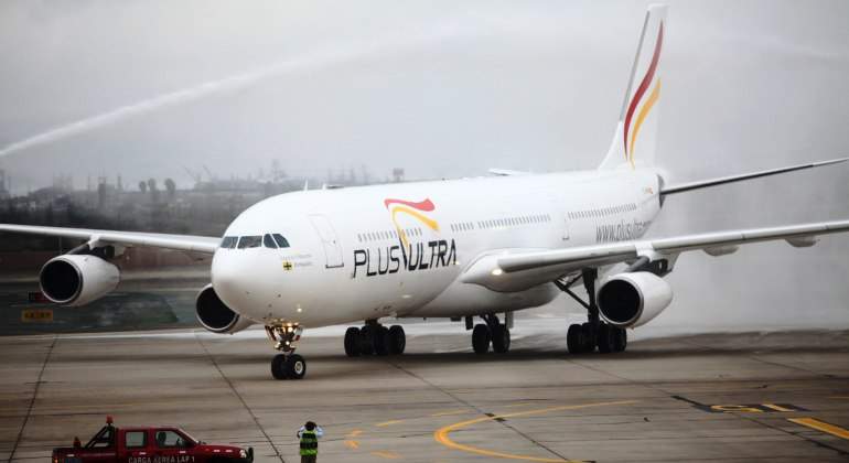 La aerolínea española Plus Ultra abre nuevas rutas a México y Chile