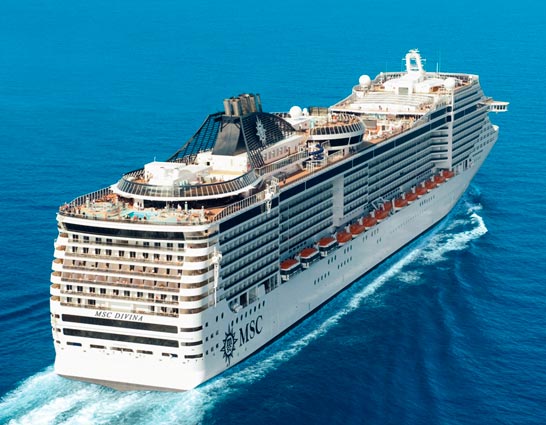 MSC se convertirá en la tercera mayor línea de cruceros