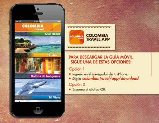 Proexport presenta la aplicación Colombia Travel