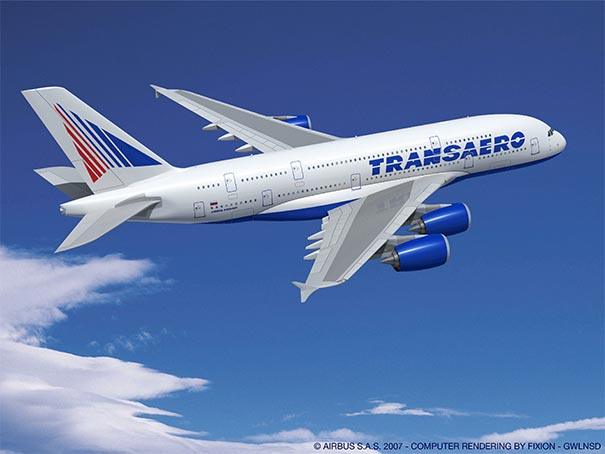 El A380 llegará a República Dominicana con Transaero 