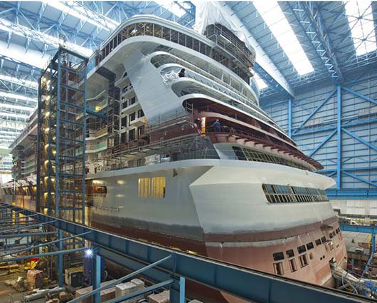 Libro global de encargos a astilleros se acerca a los 30 barcos de cruceros