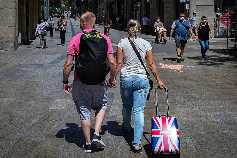 turistas británicos