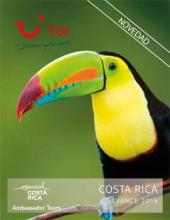 TUI Spain  presenta su catálogo Costa Rica Avance 2016 