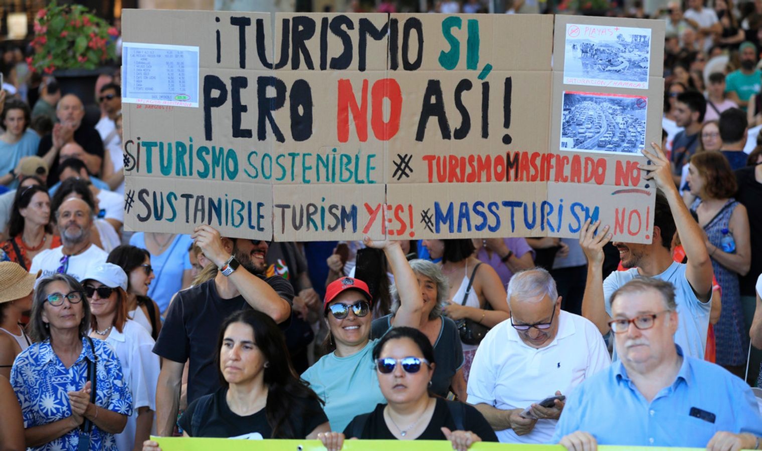 protestas contra el turismo