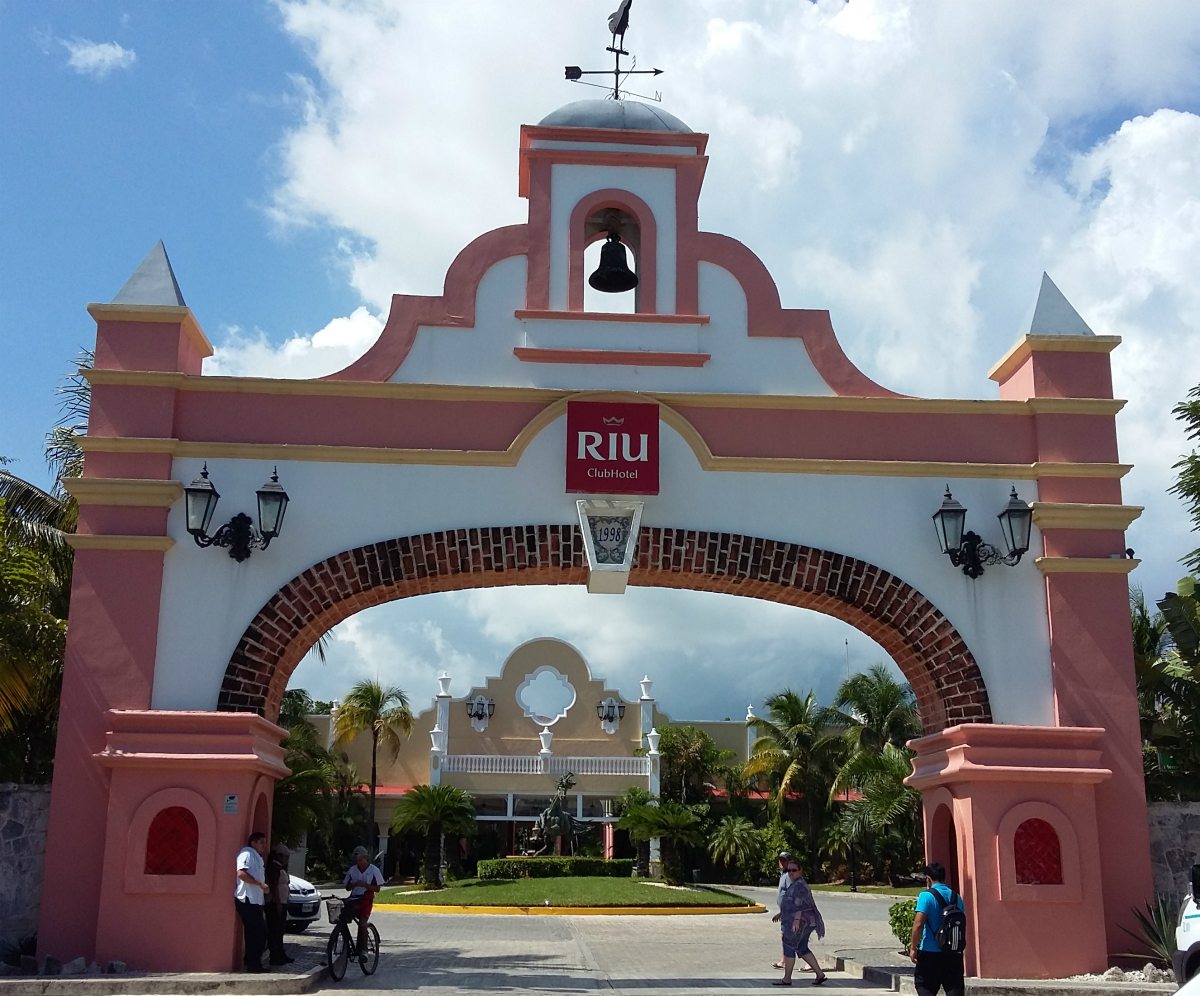 hotel RIU Tequila en México, entrada