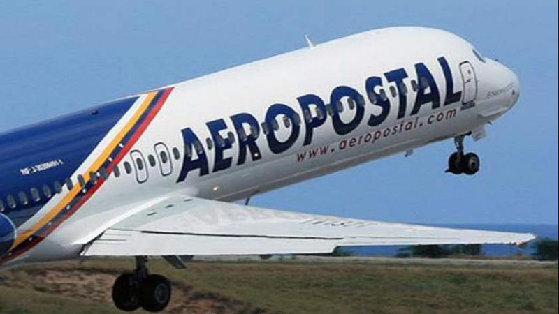 Aeropostal reanuda operaciones 