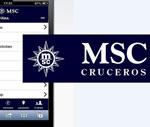  MSC Cruceros estrenó aplicación móvil