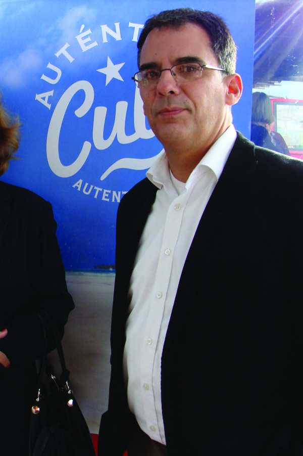 Fidel Enrique Rodríguez, director de la Oficina de Turismo de Cuba para Benelux