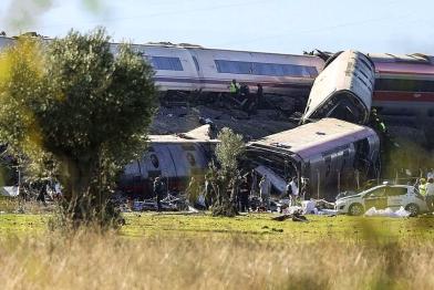 accidente trenes en España