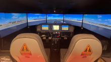 simulador de vuelo