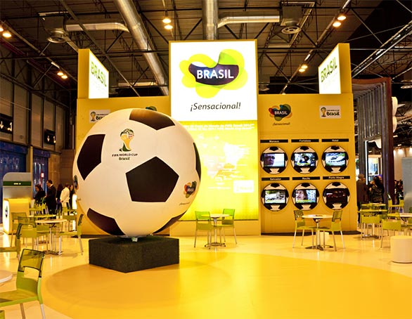 Brasil espera a siete millones de turistas en 2014