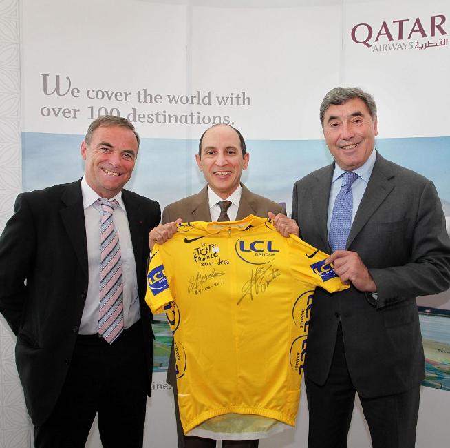 Qatar Airways ha sido designada como aerolínea oficial del Tour de Francia 