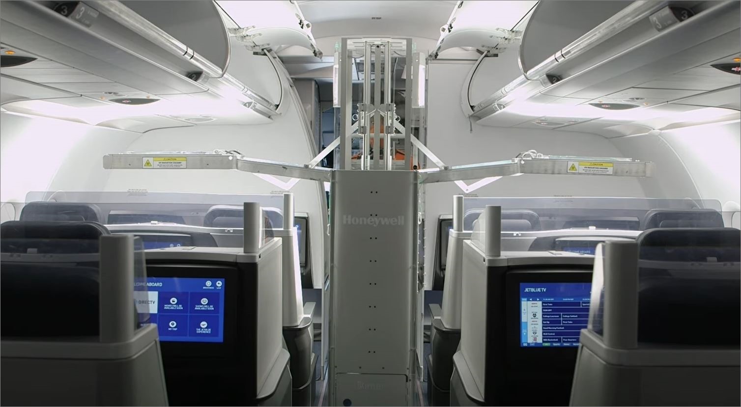 Jetblue cabina limpieza