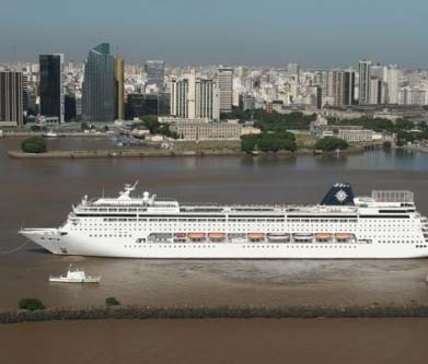 Argentina: Comenzó la temporada de cruceros 2010-2011