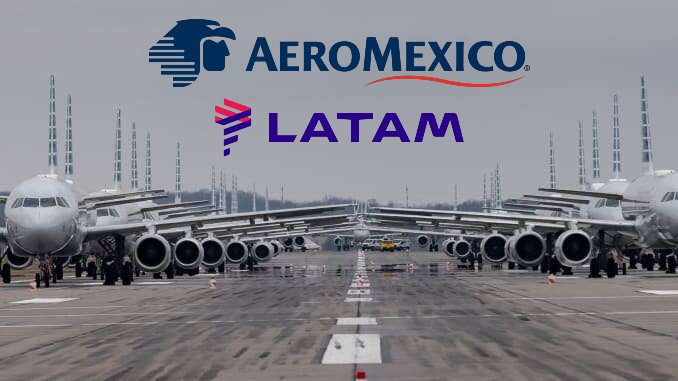 código compartido LATAM Aeromexico