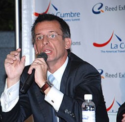 Gastón Isoldi, director general de La Cumbre y director de desarrollo de negocios de Reed Travel Exhibitions