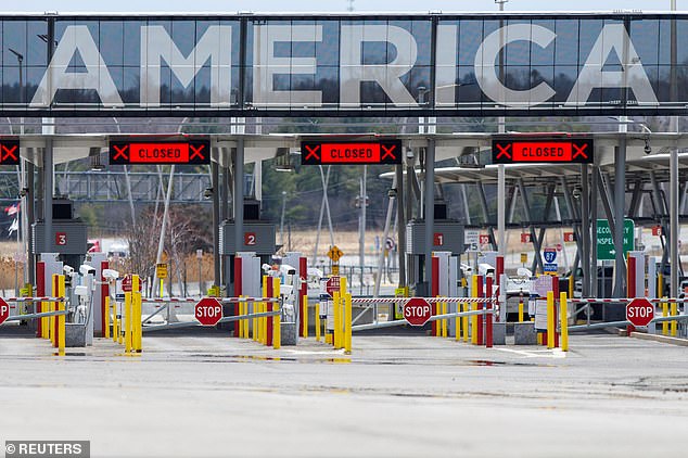 frontera EE.UU. Canadá cerrada