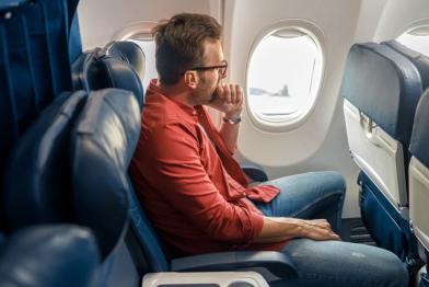 pasajeros en aviones