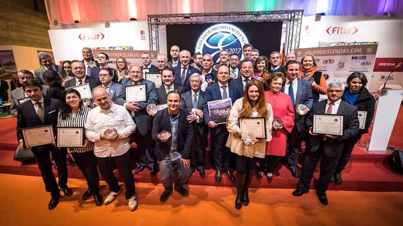 Entregan Premios Excelencias 2017 en FITUR