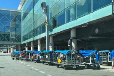 huelga de Groundforce en Barcelona