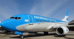  Aerolíneas Argentinas cancela vuelos a Brasilia y a destinos internos