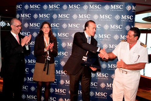 España: El MSC Poesía realiza su primera escala en Alicante