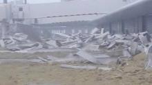 Huracán Irma destruyó aeropuerto de San Martín 